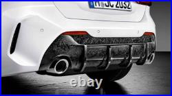 Genuine BMW F40 M Performance Rear Carbon Diffuser 51192467256