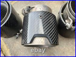 Genuine BMW F80 F82 F87 M Performance Carbon Tailpipe Cover M2, M2 Competition