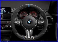 Genuine BMW F87 F80 M Performance Alcantara Steering Wheel 32302413014