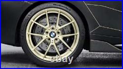 Genuine BMW F87 M2 763M M Performance Frozen Gold Wheels with Tyres 36115A3DE48
