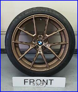 Genuine BMW F90 M5 F92 M8 M Performance 863M Wheels & Tyres 36110077826 BRONZE