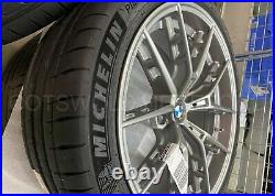 Genuine BMW F90 M5 F92 M8 M Performance Grey 863M Wheels & Tyres 36110077826