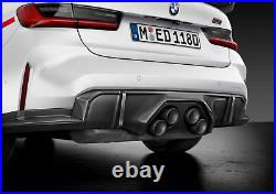 Genuine BMW G80 G82 M3 M4 M Performance Exhaust System and Diffuser 18305A23283