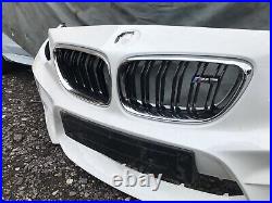 Genuine BMW M2 Bumper In White Ex Condition With Genuine M Performance Fins