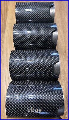 Genuine BMW M3 M4 M2 M Performance Carbon Exhaust Tips 18302358110 RRP £1461