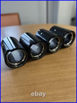 Genuine BMW M3 M4 M2 M Performance Carbon Exhaust Tips 18302358110 RRP £1461 Genuine BMW M3 M4 M2 M Performance Carbon Exhaust Tips 18302358110 RRP £1461