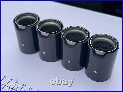 Genuine BMW M3 M4 M2 M Performance Carbon Exhaust Tips 18302358110 RRP £1461