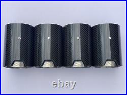 Genuine BMW M3 M4 M2 M Performance Carbon Exhaust Tips 18302358110 RRP £1461