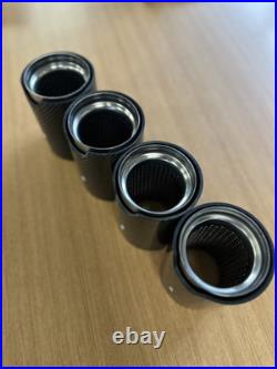 Genuine BMW M3 M4 M2 M Performance Carbon Exhaust Tips 18302358110 RRP £1461 Genuine BMW M3 M4 M2 M Performance Carbon Exhaust Tips 18302358110 RRP £1461