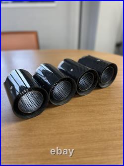 Genuine BMW M3 M4 M2 M Performance Carbon Exhaust Tips 18302358110 RRP £1461 Genuine BMW M3 M4 M2 M Performance Carbon Exhaust Tips 18302358110 RRP £1461