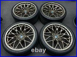 Genuine BMW M Performance 1000M Forged Wheels Set 20/21 Bronze No Tyres