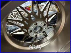 Genuine BMW M Performance 1000M Forged Wheels Set 20/21 Bronze No Tyres