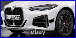 Genuine BMW M Performance 4 series G model front aero flicks 51112473232 / 233