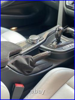 Genuine BMW M Performance Carbon Alcantara Handbrake Lever and Gaiter M3 M4 F8X Genuine BMW M Performance Carbon Alcantara Handbrake Lever and Gaiter M3 M4 F8X