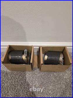 Genuine BMW M Performance Carbon Fibre Exhaust Tips F40 1 Series and F39 X2