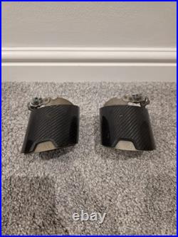 Genuine BMW M Performance Carbon Fibre Exhaust Tips F40 1 Series and F39 X2