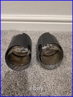 Genuine BMW M Performance Carbon Fibre Exhaust Tips F40 1 Series and F39 X2