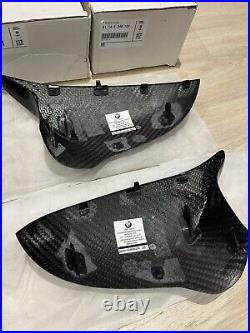 Genuine BMW M Performance F80 F82 F87 M2 M3 M4 Carbon Fibre Mirror Covers