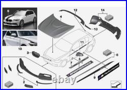 Genuine BMW M Performance Rear Diffuser Black Matt 51 19 2 212 767 BMW F30