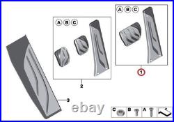 Genuine BMW M Performance Stainless Steel Pedal Cover Set 35002232278 OE