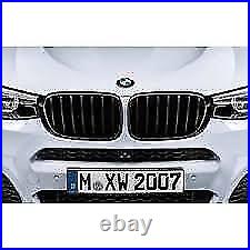 Genuine BMW X3/X4 Series Gloss Black M Performance Kidney F25 F26 51712337762+3