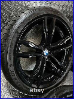 Genuine BMW X5 X6M 612M 21 Alloy Wheels + Tyre M Performance F15 F16 M RARE