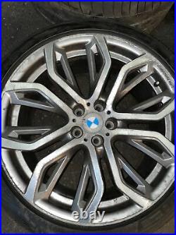 Genuine BMW X5 X6 21 Alloy Wheel + Tyre Performance E70 E71