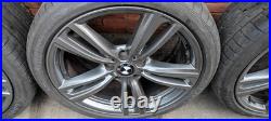 Genuine Bmw 19 442m 3/4 Series F3x M Sport Alloy Wheels + Goodyear Tyres 5×120