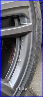 Genuine Bmw 19 442m 3/4 Series F3x M Sport Alloy Wheels + Goodyear Tyres 5×120