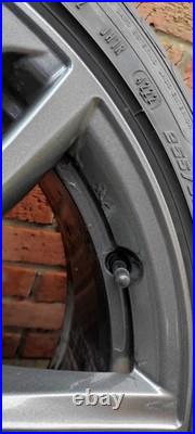 Genuine Bmw 19 442m 3/4 Series F3x M Sport Alloy Wheels + Goodyear Tyres 5×120