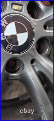 Genuine Bmw 19 442m 3/4 Series F3x M Sport Alloy Wheels + Goodyear Tyres 5×120