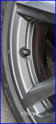 Genuine Bmw 19 442m 3/4 Series F3x M Sport Alloy Wheels + Goodyear Tyres 5×120