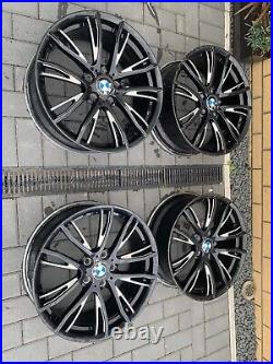 Genuine Bmw 1/2 Series 624m Performance 19 Inch Black Alloy Wheels X4 F20 F22
