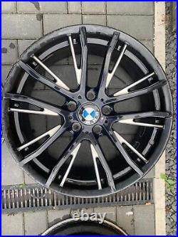 Genuine Bmw 1/2 Series 624m Performance 19 Inch Black Alloy Wheels X4 F20 F22