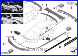 Genuine Bmw 3 Series M Performance Side Sill Skirts Decal Vinyl Stickers F30/31