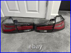 Genuine Bmw F30 M Performance Blackline Tail Lights Complete Set