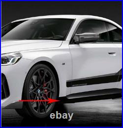 Genuine Bmw G42 2 Series Coupe M Performance Side Skirt Decals Set