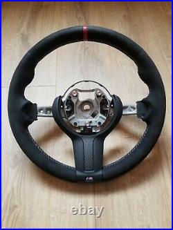 Genuine Bmw M Performance Carbon Alcantra Steering Wheel