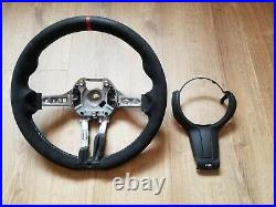 Genuine Bmw M Performance Carbon Alcantra Steering Wheel