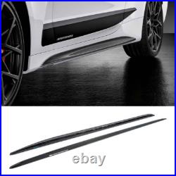 Genuine Bmw M Performance Carbon Side Sill Attachment Pair For 4 Series G22 G23