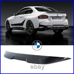 Genuine Bmw M Performance Rear Carbon Spoiler 2 Series G42 51195a51348