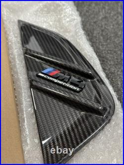 Genuine G82 M4 BMW M Performance Carbon Wing Gills Set L&R 51132469623 / 622