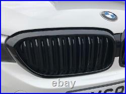 Genuine M Performance BMW 5 Series Gloss Black Kidney Grilles G30/G31 9626586/7