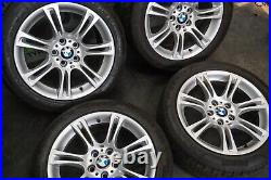 Genuine OEM BMW 5 / 6 Series 18'' inch Alloy Wheels 350M & Tyres X4? 7842651