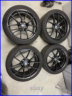 Genuine Oem Black 763m M Performance Cs F80 M3 F82 F83 M4 Alloy Wheels And Tyres