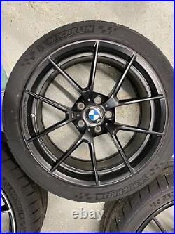 Genuine Oem Black 763m M Performance Cs F80 M3 F82 F83 M4 Alloy Wheels And Tyres