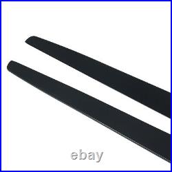 M Performance Side Skirt Sills Extension Blades For Bmw 3 Series F30 F31 12-18