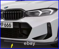 New Genuine BMW 3 Series G20 LCI M Performance Carbon Fiber Front Splitter LEFT New Genuine BMW 3 Series G20 LCI M Performance Carbon Fiber Front Splitter LEFT