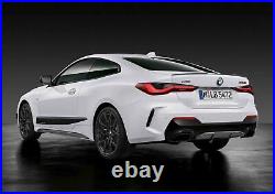 New Genuine BMW 4 G22 G22 Real Carbon Fiber Lower Bumper Diffuser M Performance