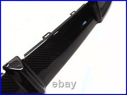 New Genuine BMW 4 G22 G22 Real Carbon Fiber Lower Bumper Diffuser M Performance